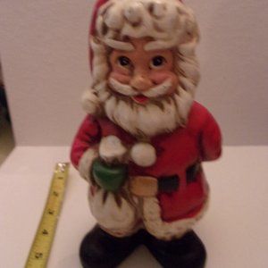 ANTIQUE SANTA BANK. SHELF1-1